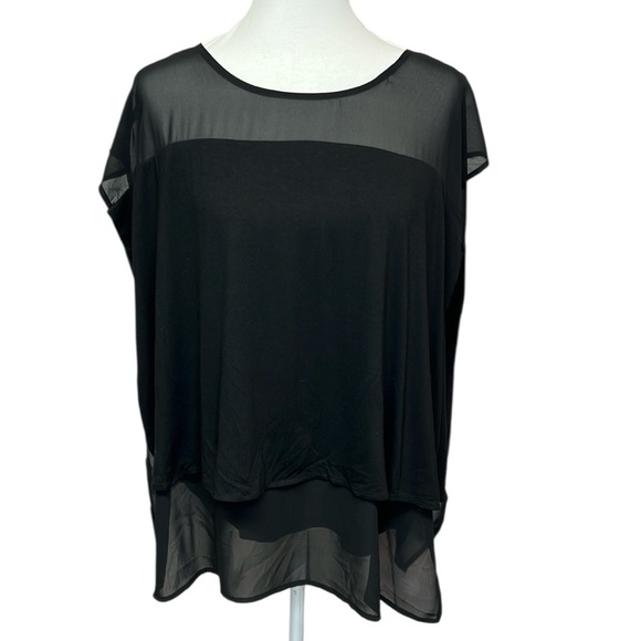 Chico’s Black Label Layered Blouse - Picture 1 of 6